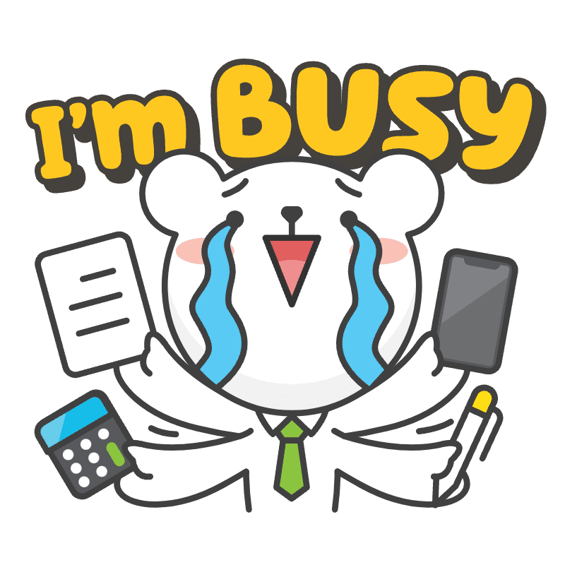 011 Emoji from Zoo Office - Stickers Set