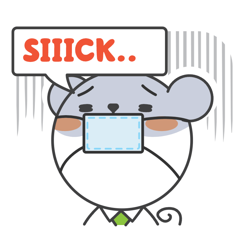 054 Emoji from Zoo Office - Stickers Set