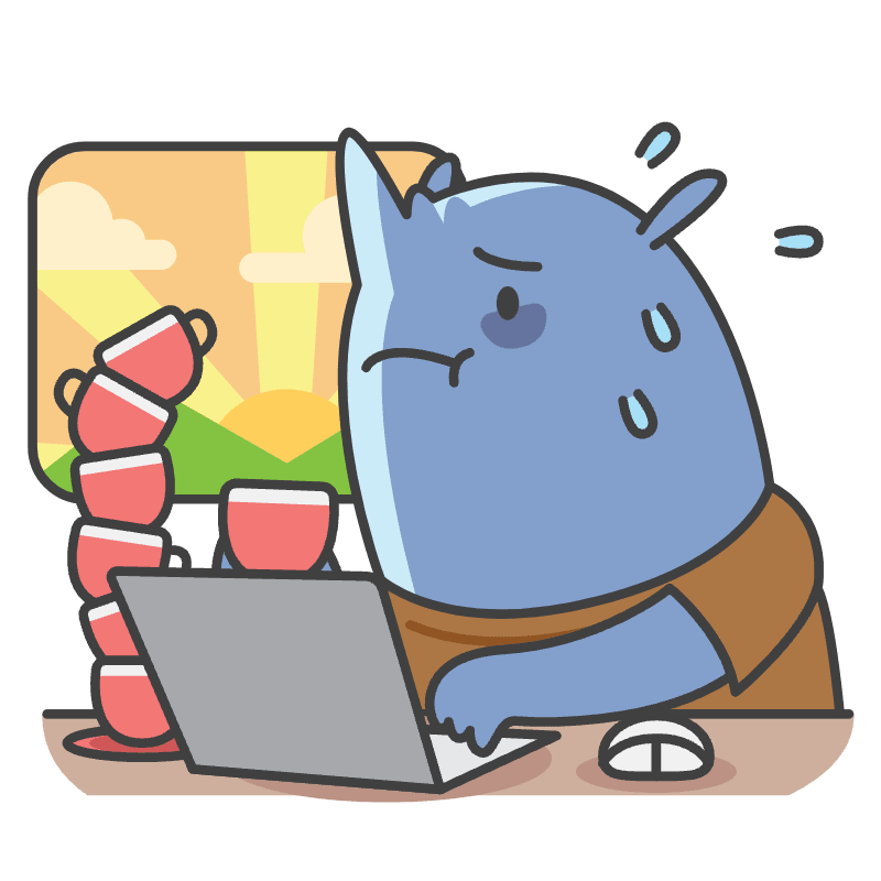 108 Emoji from Zoo Office - Stickers Set