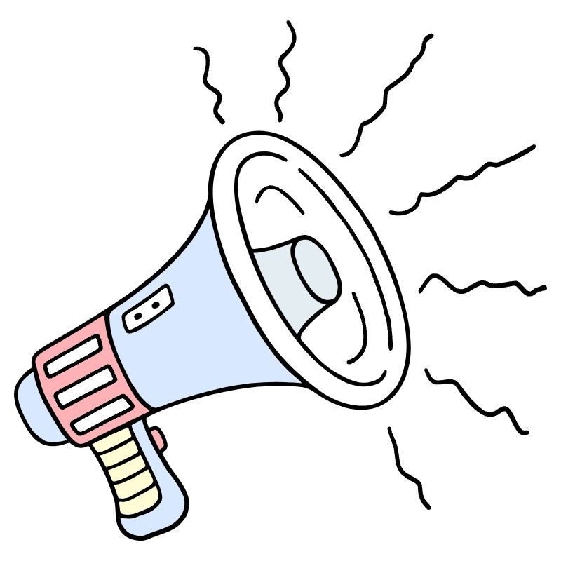 Activism Environment Megaphone Voice Being Heard Illustration from Bruxelles Set