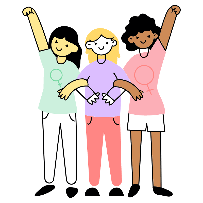 GIRL POWER Illustration from Barcelona Set
