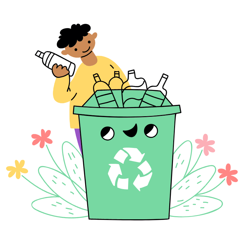 RECYCLE 2 Illustration from Barcelona Set