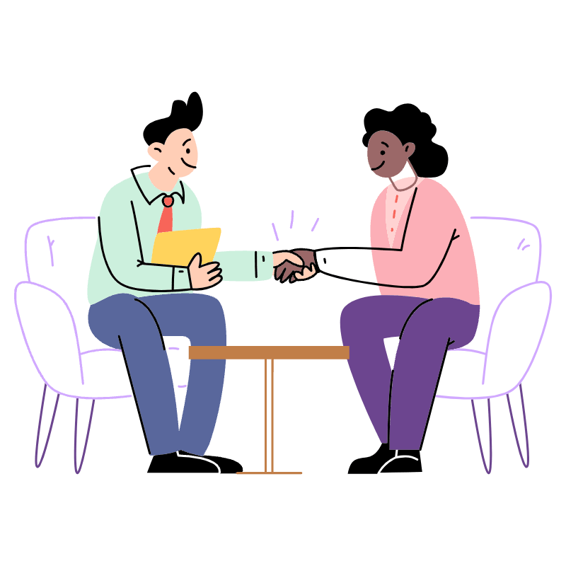 Business Deal 1 Illustration from Barcelona Set