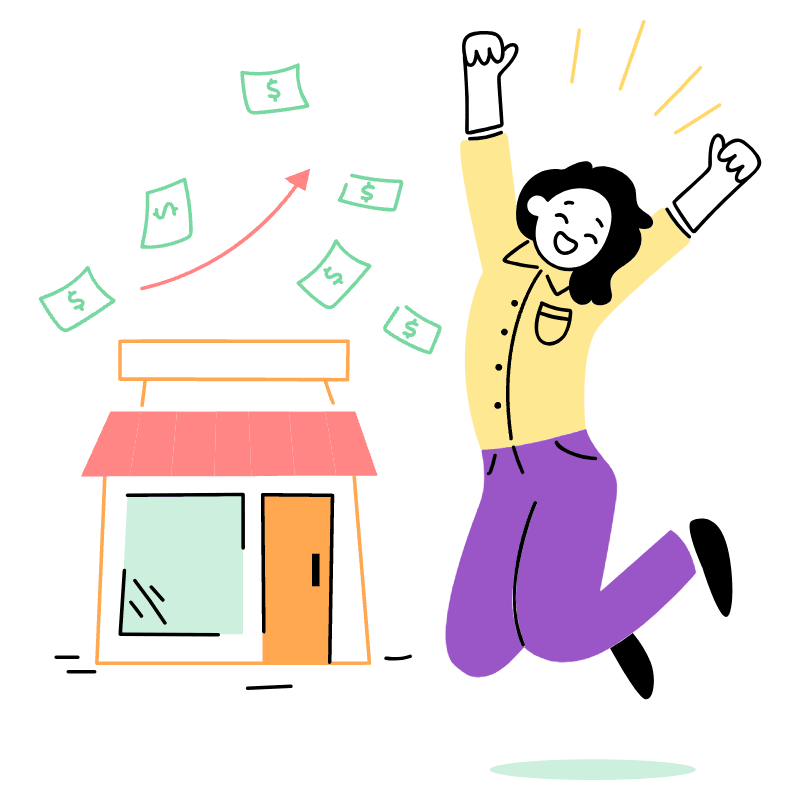 SUCCESSFUL BUSINESS 2 Illustration from Barcelona Set