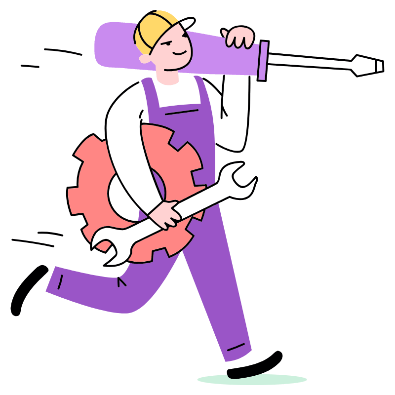 MAINTENANCE Illustration from Barcelona Set