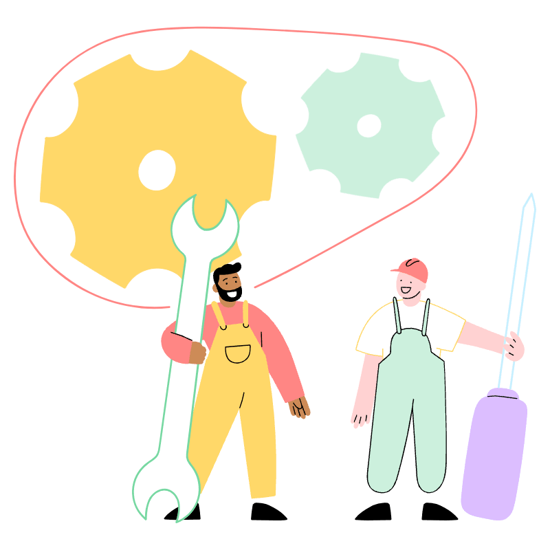 Support Team 1 Illustration from Barcelona Set