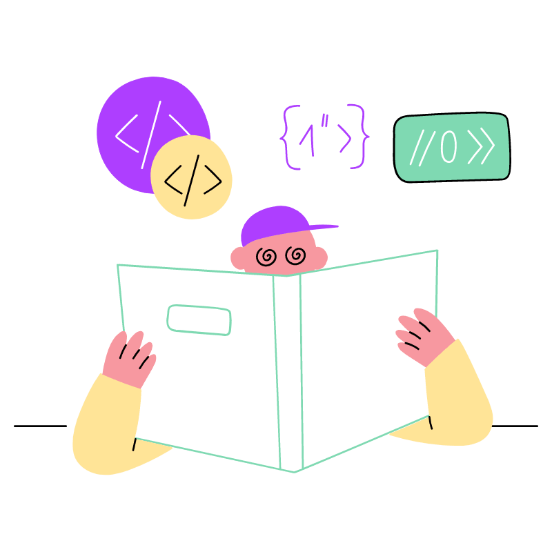 Code Learning 1 Illustration from Barcelona Set