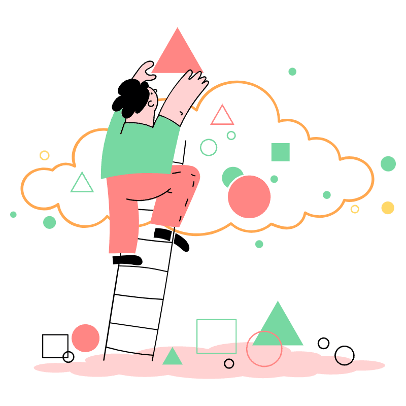 Data Cloud 2 Illustration from Barcelona Set