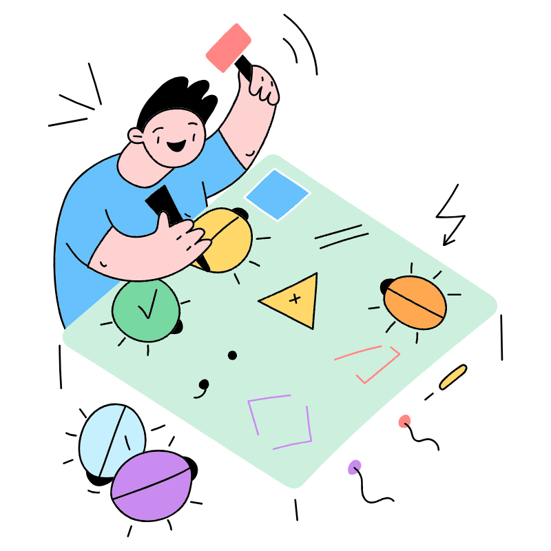 Fixing Bugs 1 Illustration from Barcelona Set