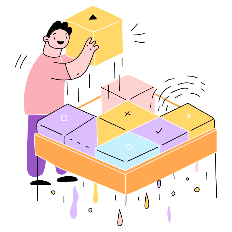 Modular Coding Of Application 1 Illustration from Barcelona Set