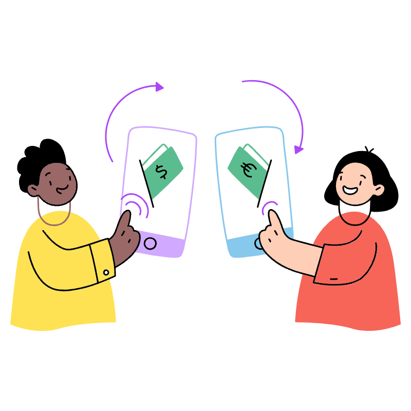 Currency Exchange 1 Illustration from Barcelona Set