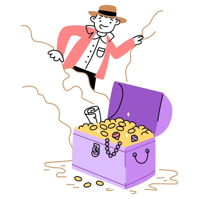 Treasure Chest 2 Illustration from Barcelona Set