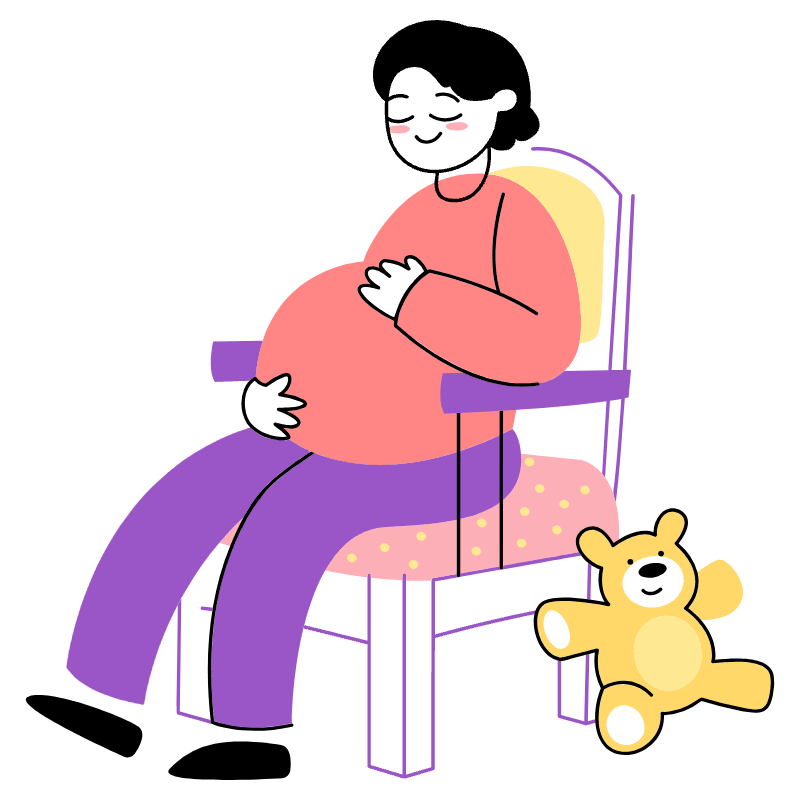 PREGNANCY 1 Illustration from Barcelona Set