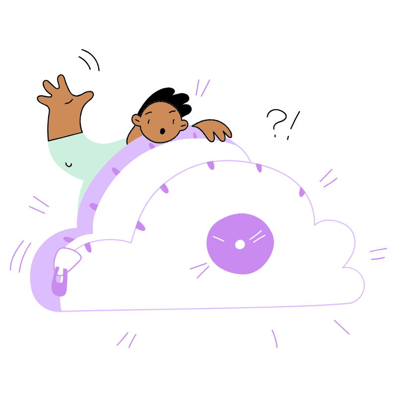 Cloud No Files Illustration from Barcelona Set