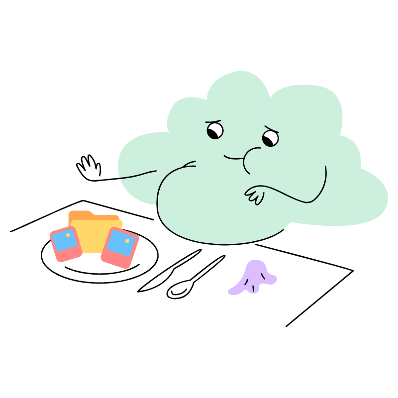 DISK FULL 2 Illustration from Barcelona Set