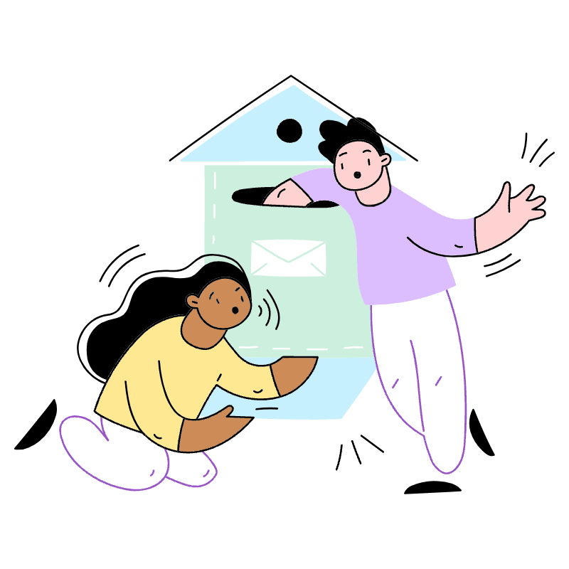 Email Zero Inbox Illustration from Barcelona Set
