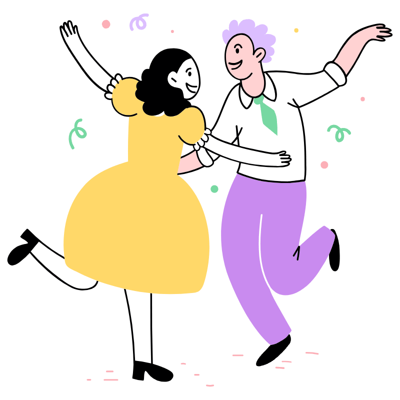 Dance 3 Illustration from Barcelona Set