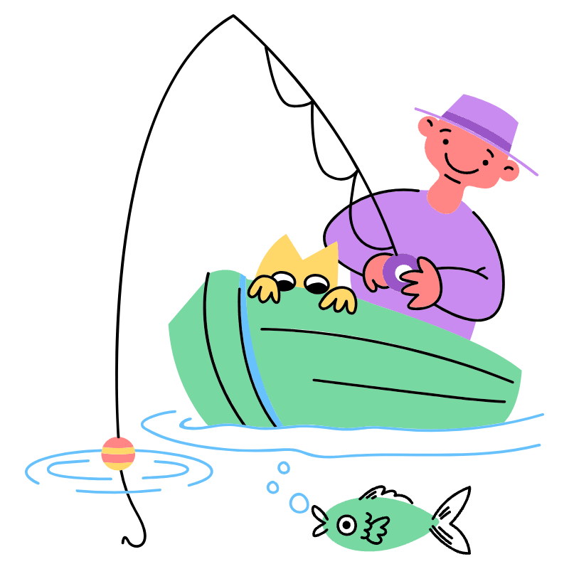 FISHING 1 Illustration from Barcelona Set