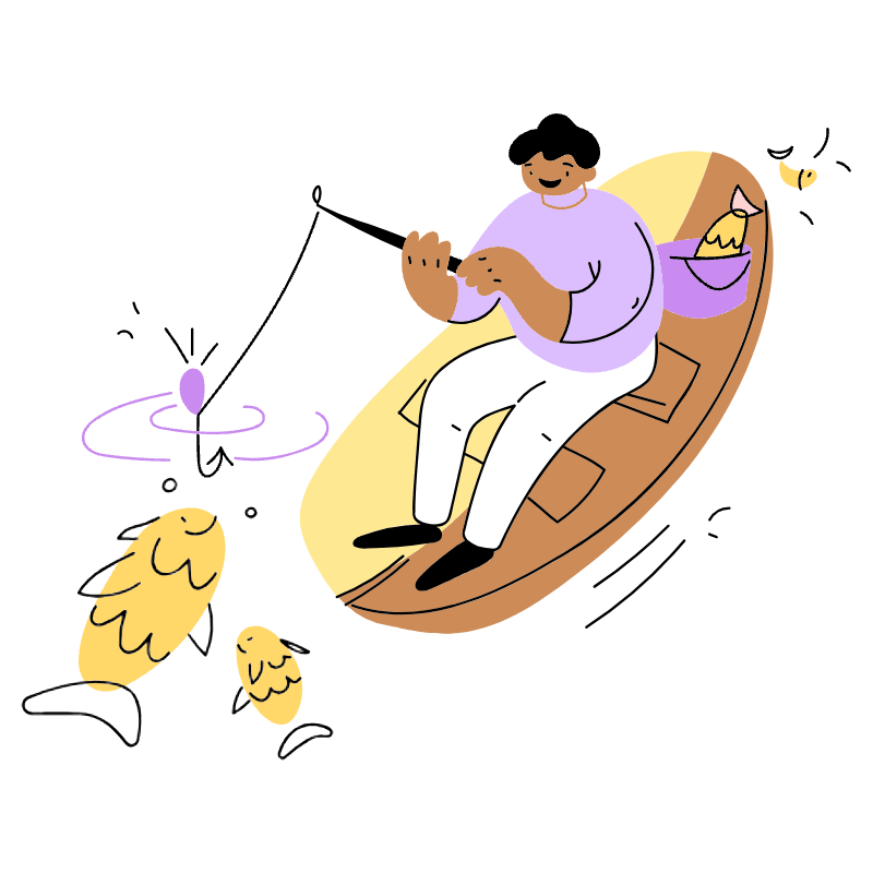 FISHING 2 Illustration from Barcelona Set