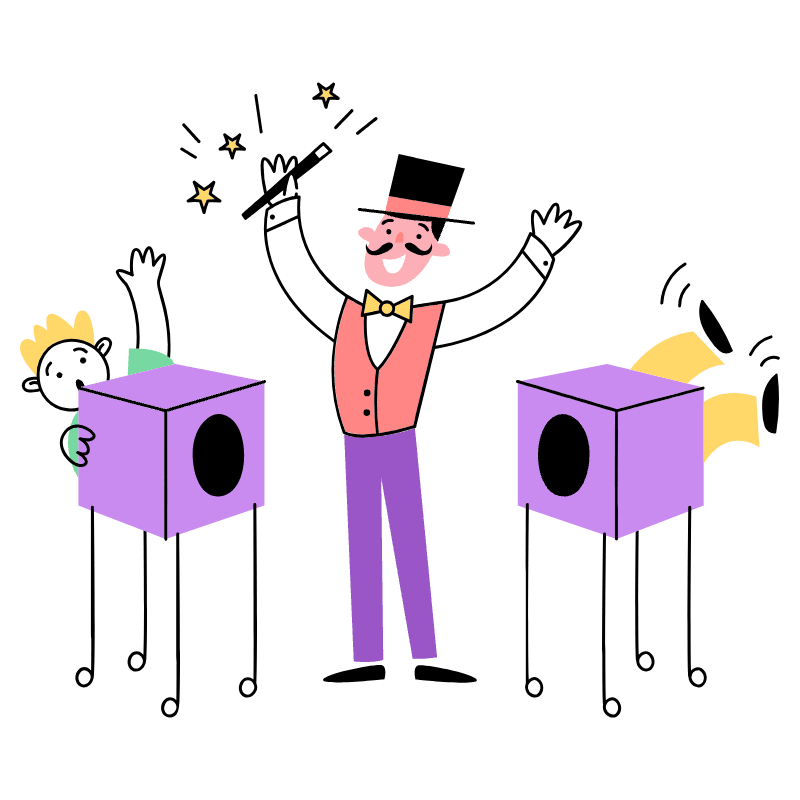 Magician 3 Illustration from Barcelona Set