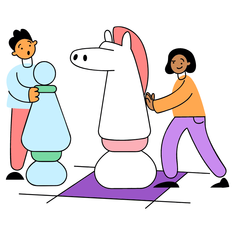 Playing Games 3 Illustration from Barcelona Set