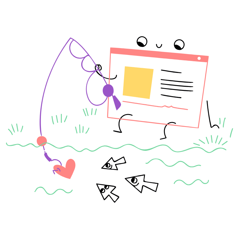 Clickbait 1 Illustration from Barcelona Set