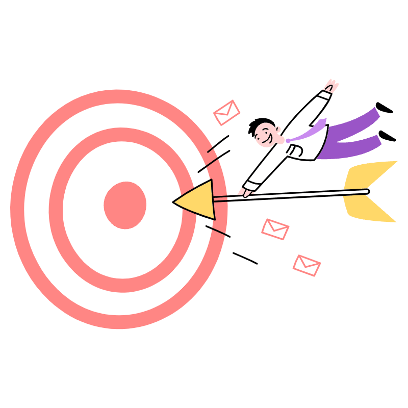 MARKETING TARGET 2 Illustration from Barcelona Set