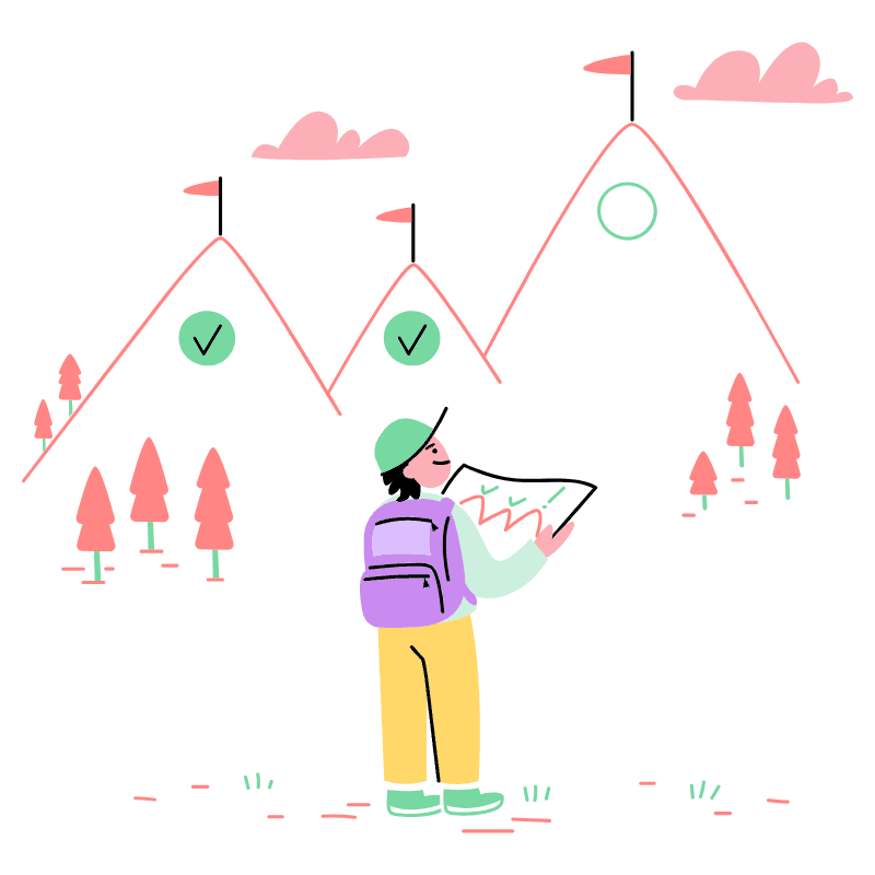 SCHEDULE MILESTONE 2 Illustration from Barcelona Set