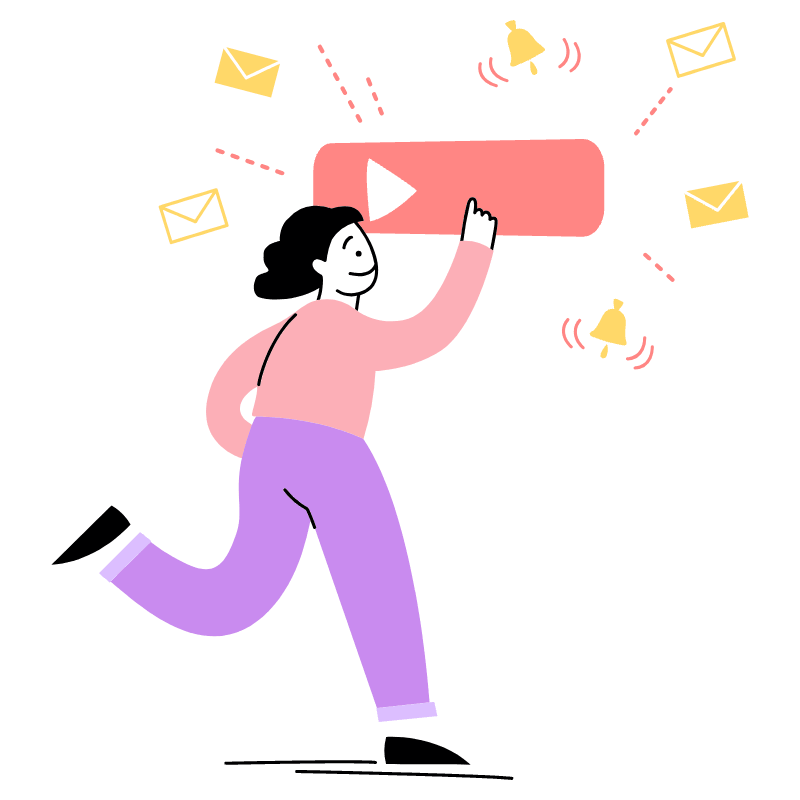 SUBSCRIBE 2 Illustration from Barcelona Set