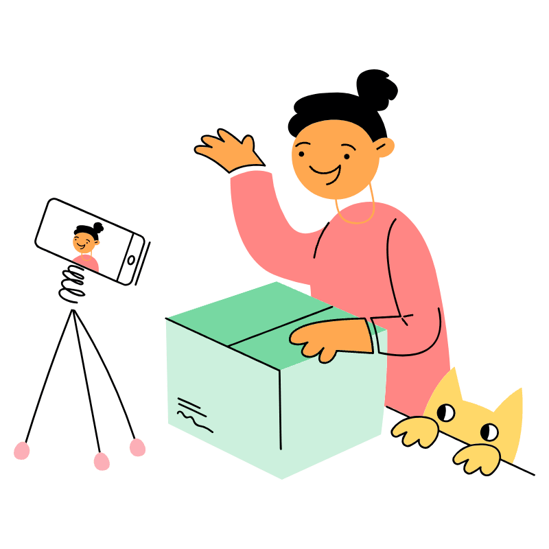 UNBOXING PRODUCT 3 Illustration from Barcelona Set