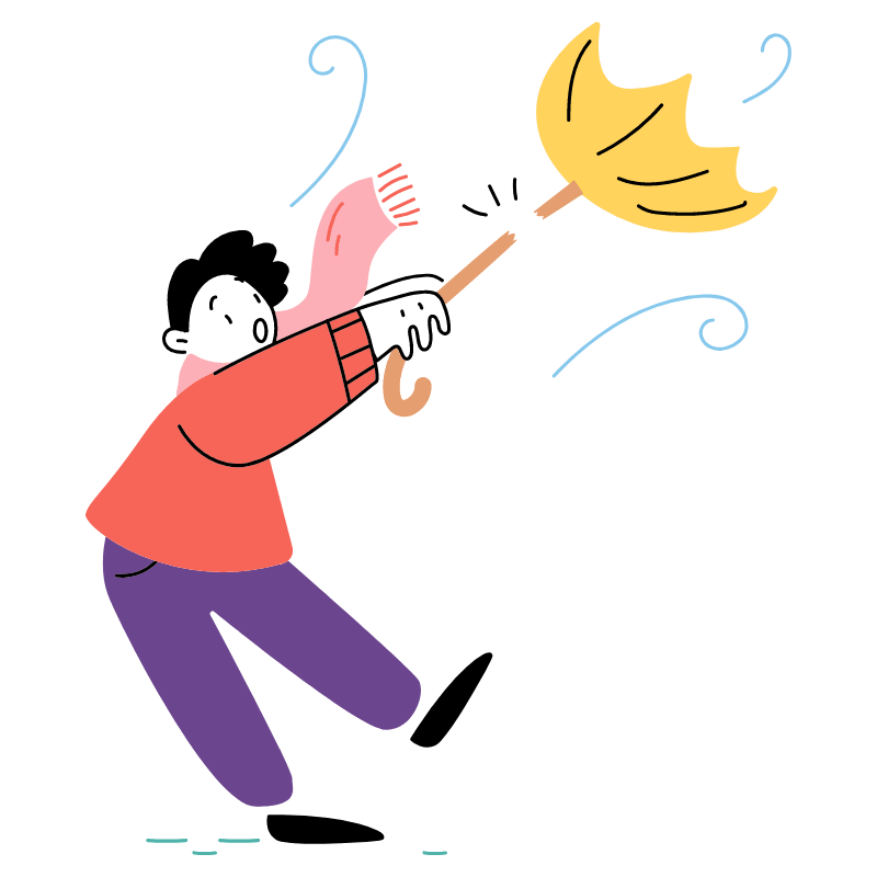 We Got A Problem Illustration from Barcelona Set