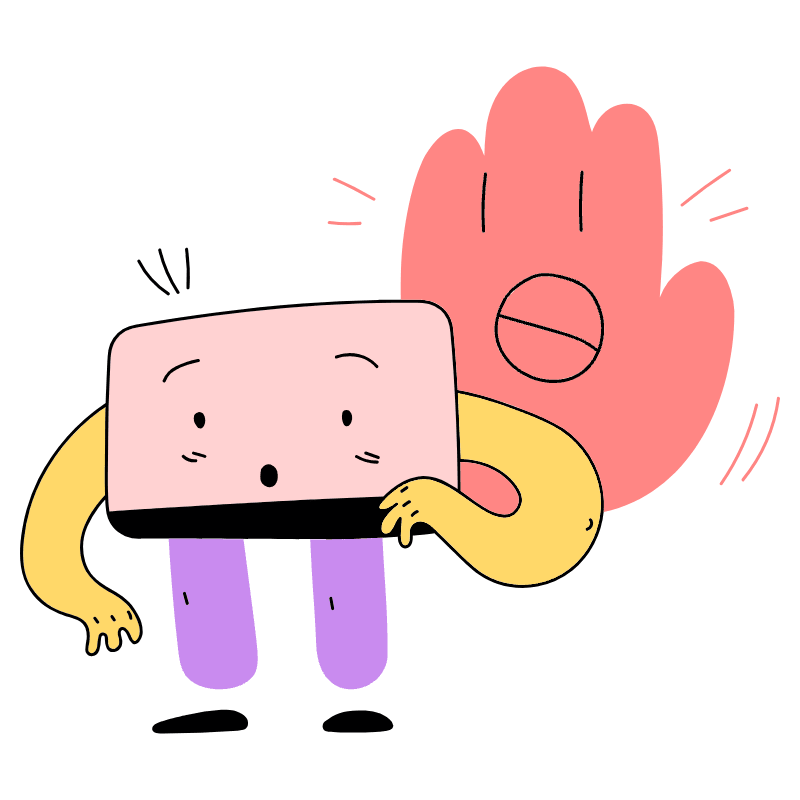 CARD DECLINED 1 Illustration from Barcelona Set