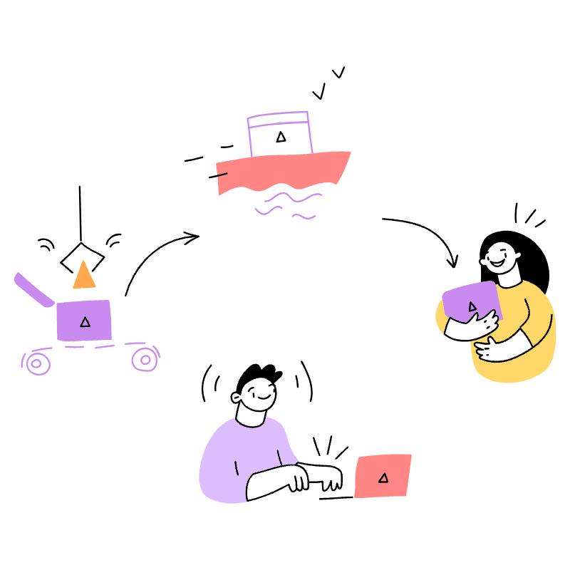 Dropshipping 2 Illustration from Barcelona Set