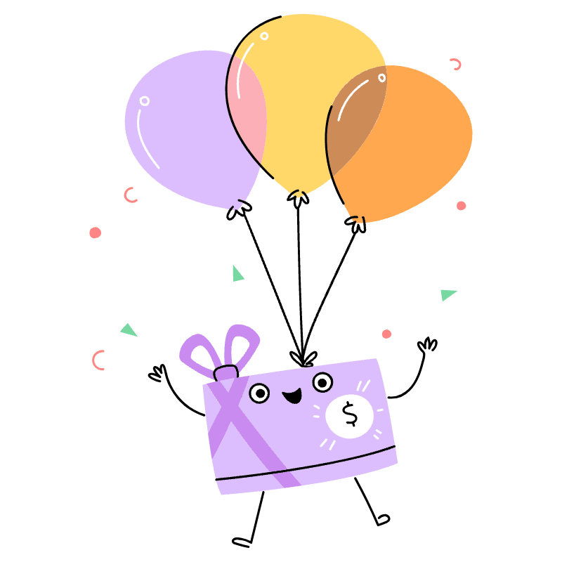 GIFT CARD 2 Illustration from Barcelona Set