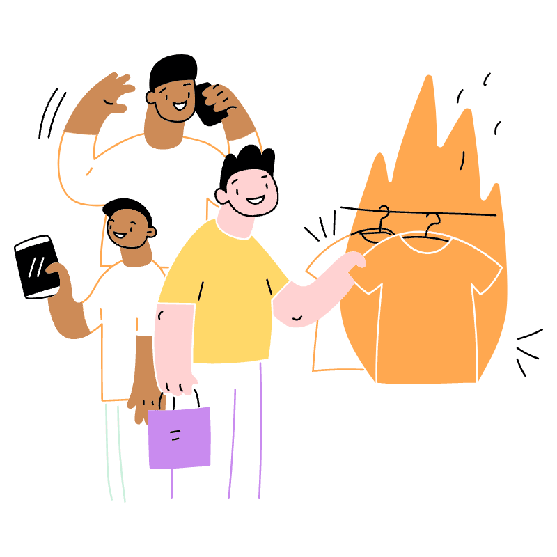 HOT TRENDING 1 Illustration from Barcelona Set