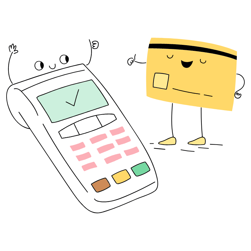 Payment Processed 1 Illustration from Barcelona Set