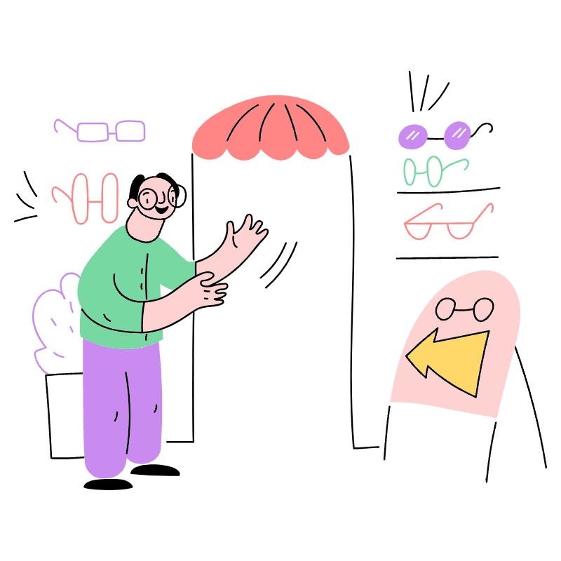 Shop Open 2 Illustration from Barcelona Set