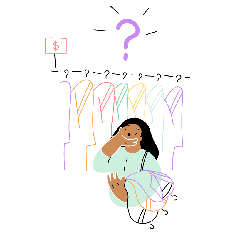 Too Many Choices 2 Illustration from Barcelona Set