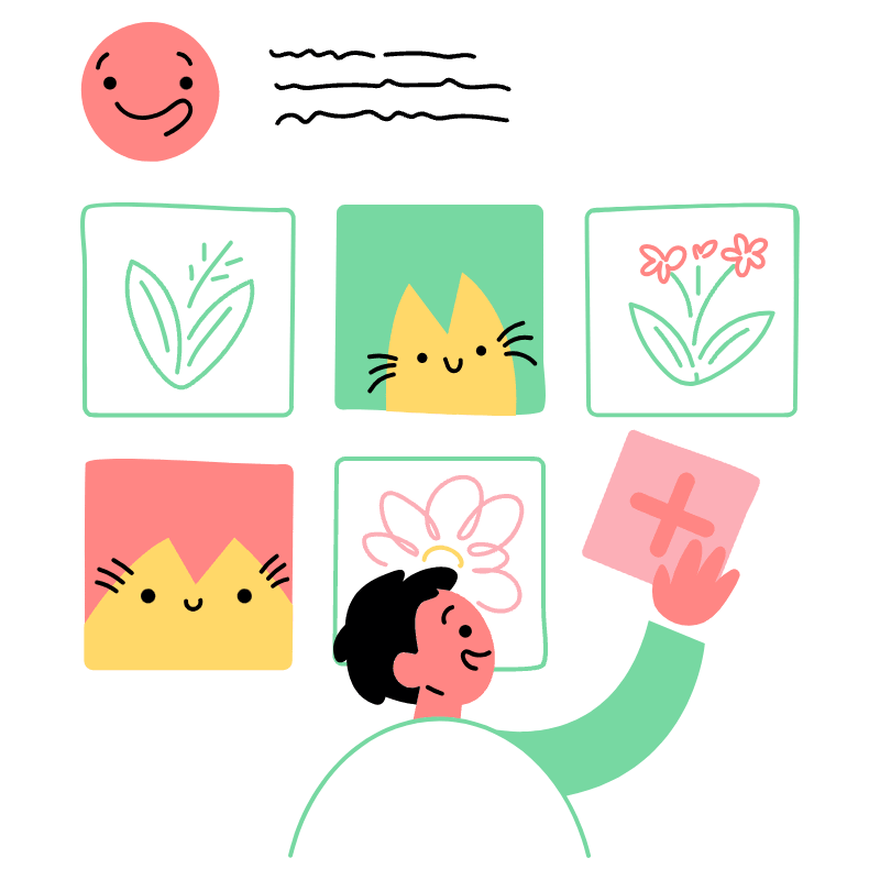 Post On Instagram 1 Illustration from Barcelona Set