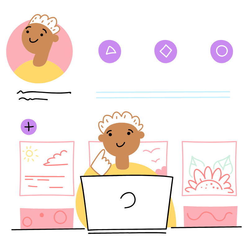 PROFILE 1 Illustration from Barcelona Set