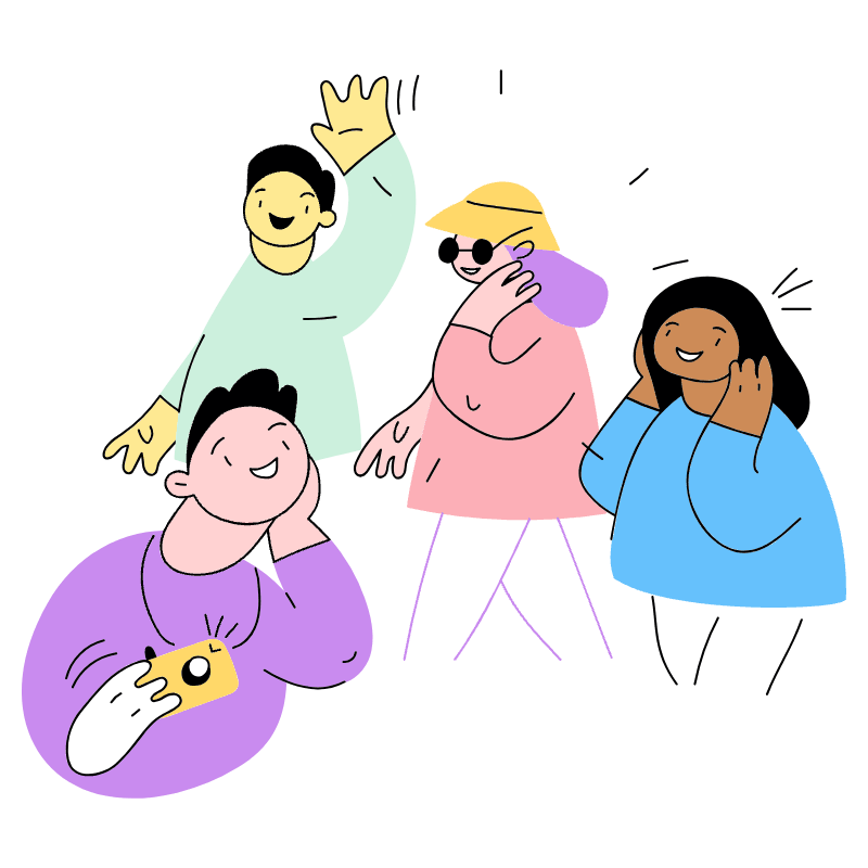 Social Influencer 1 Illustration from Barcelona Set