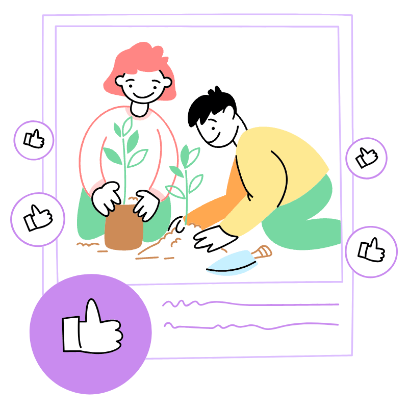 Thumb Up 1 Illustration from Barcelona Set