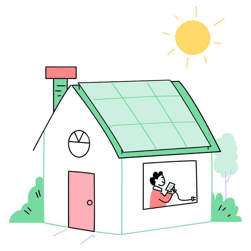 ECO FRIENDLY TECH 1 Illustration from Barcelona Set