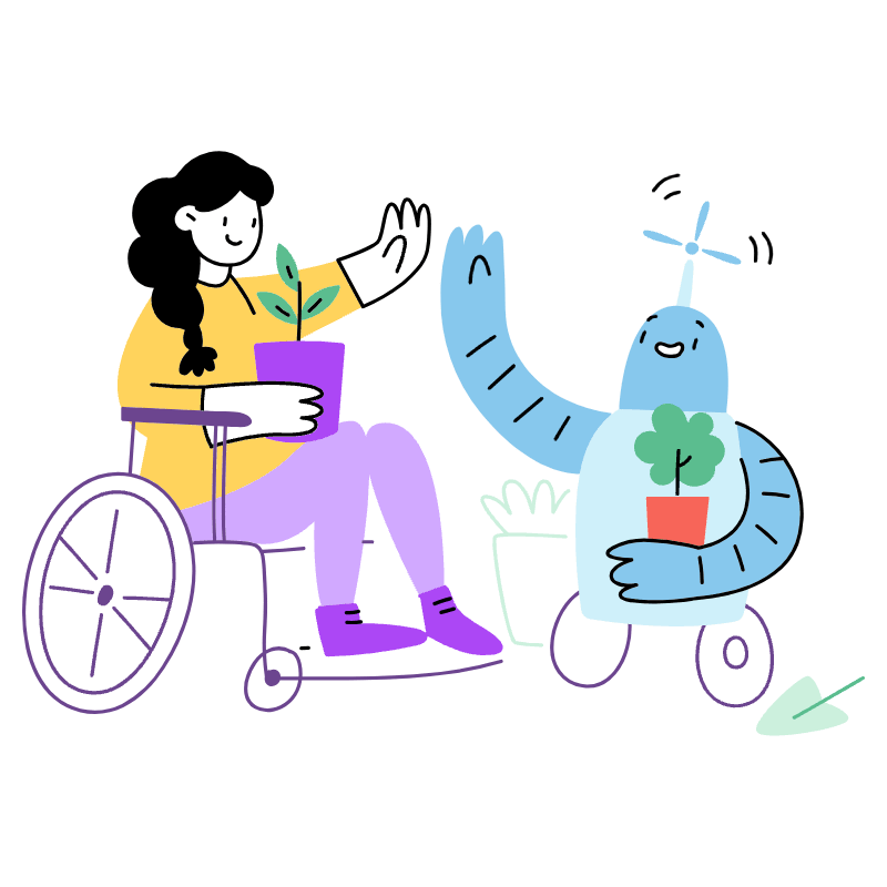 Eco Friendly Tech 2 Illustration from Barcelona Set