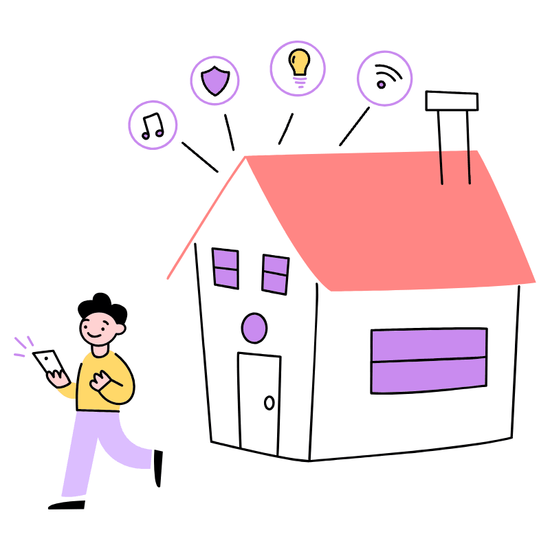 SMART HOME 1 Illustration from Barcelona Set