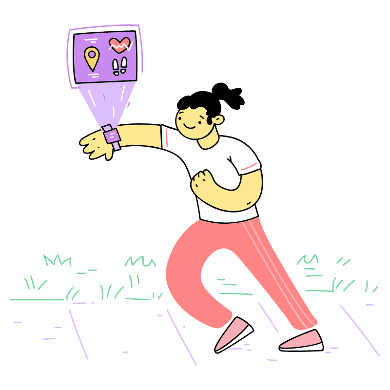 SMART WEARABLE 1 Illustration from Barcelona Set