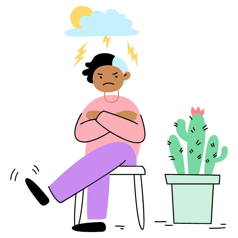 ANGRY 3 Illustration from Barcelona Set