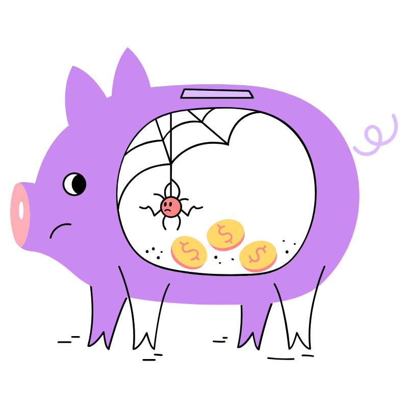 Being Broke 1 Illustration from Barcelona Set