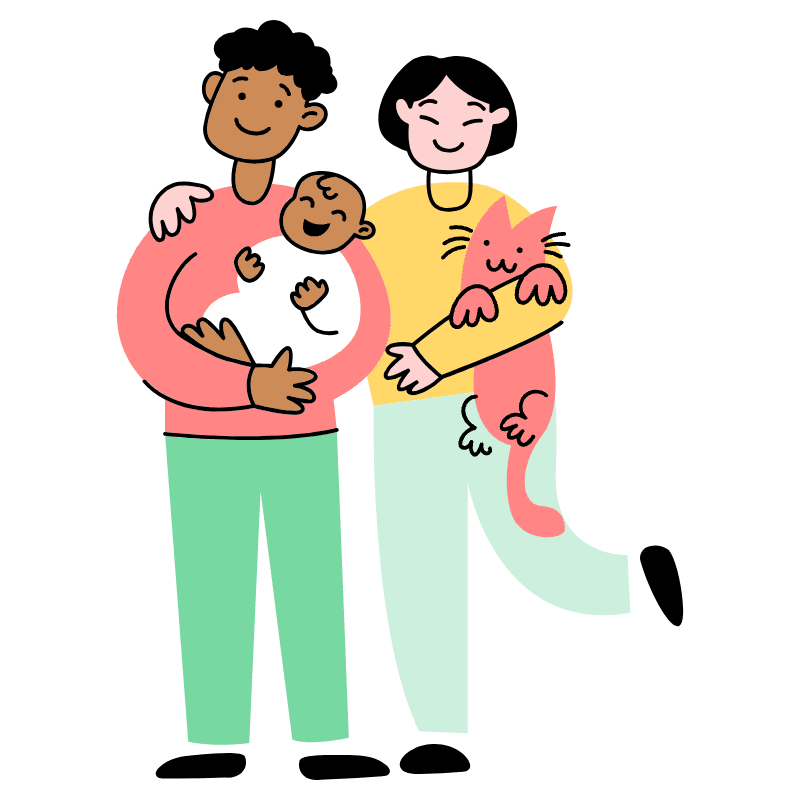 FAMILY 2 Illustration from Barcelona Set