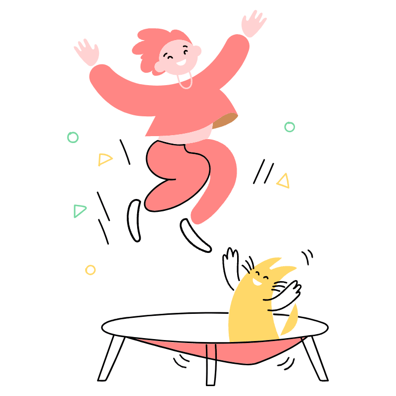 Having Fun 1 Illustration from Barcelona Set